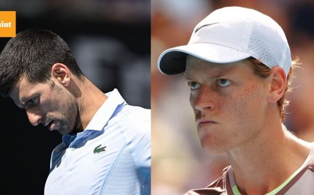Novak Djokovic vs Jannik Sinner: Serbian legend loses to 22-year-old, crashes out of Australian Open 2024 semi-final