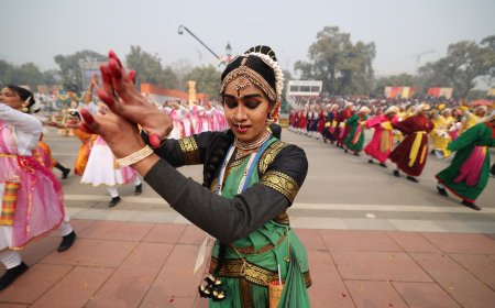 Kartavya Path on the occasion of 75th Republic Day celebrations