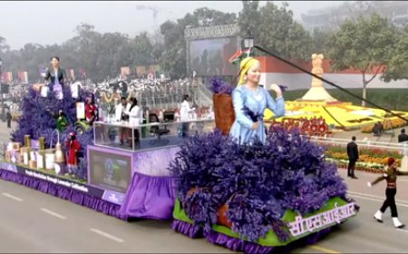 CSIR’s Republic Day Tableau highlights the Purple Revolution through Lavender Cultivation in Jammu & Kashmir