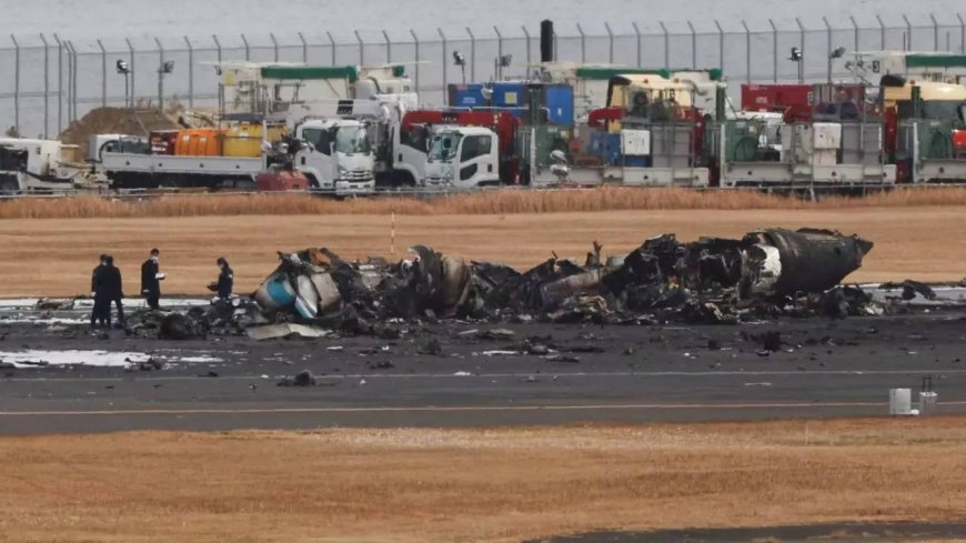 Japan Airlines says jet cleared to land before collision