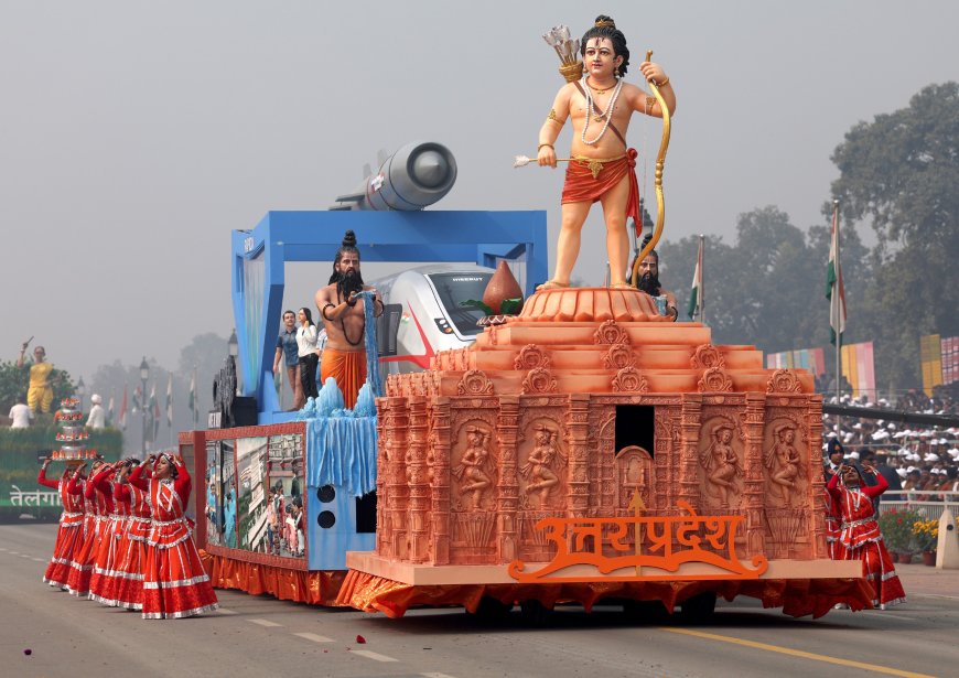 Kartavya Path on the occasion of 75th Republic Day celebrations