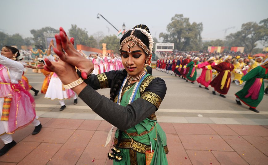 Kartavya Path on the occasion of 75th Republic Day celebrations