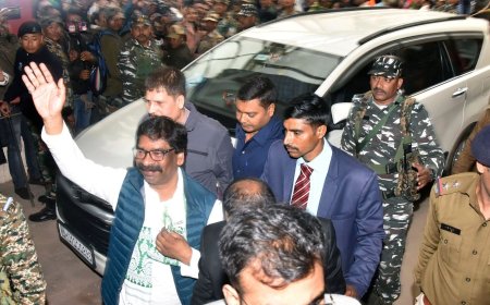 ‘Jharkhand will not bow down!’: INDIA bloc slams 'BJP's bullying' after arrest of Hemant Soren