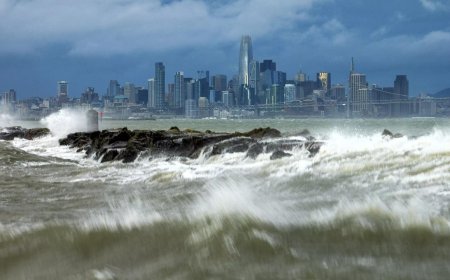 Atmospheric river pounds California but worst yet to come