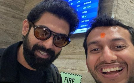 Shark Tank: Ritesh Agarwal bumps into Rana Daggubati at Airport