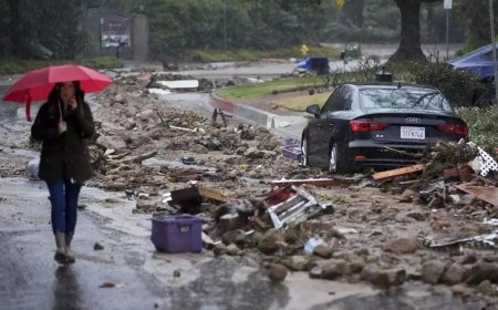 Pineapple Express storm unleashes staggering eight million gallons of sewage in Los Angeles