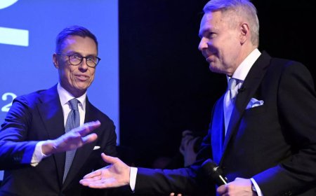 Centre-right's Alexander Stubb wins close-fought Finnish presidential election