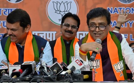 Ashok Chavan's epic blooper on BJP's stage as he thanks Congress President, cracks up Devendra Fadnavis | Watch video