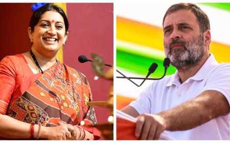 Ahead of LS polls, it's Smriti vs Rahul in Amethi again