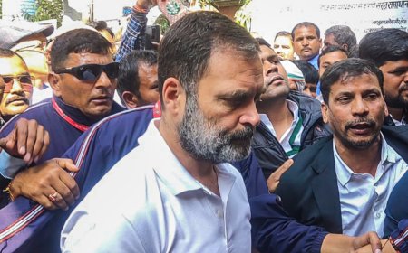 Why Rahul Gandhi was briefly taken into custody today