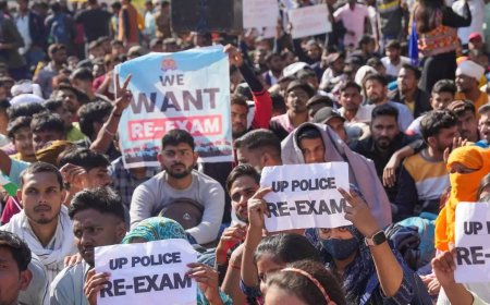 Paper leak: UP govt cancels police constable recruitment exam, orders re-examination