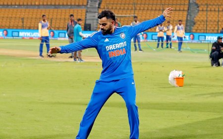 Virat Kohli's reaction on India's Test match win against England is viral. This is what he said