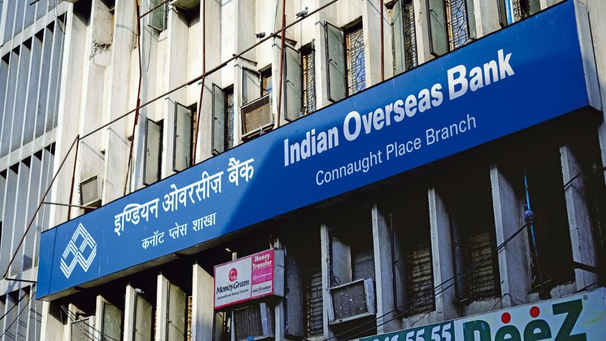 Indian Overseas Bank share price surges over 7%; becomes fifth PSU bank to cross  ₹1 lakh crore market cap