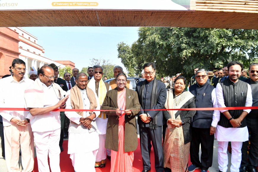 President of India, Smt. Droupadi Murmu inaugurates the ‘Vividhata Ka Amrit Mahotsav’ at Rashtrapati Bhavan