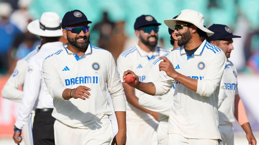 IND vs ENG: Confusing-yet-comical moment unfolds in Rajkot during declaration, Rohit Sharma's gesture says it all