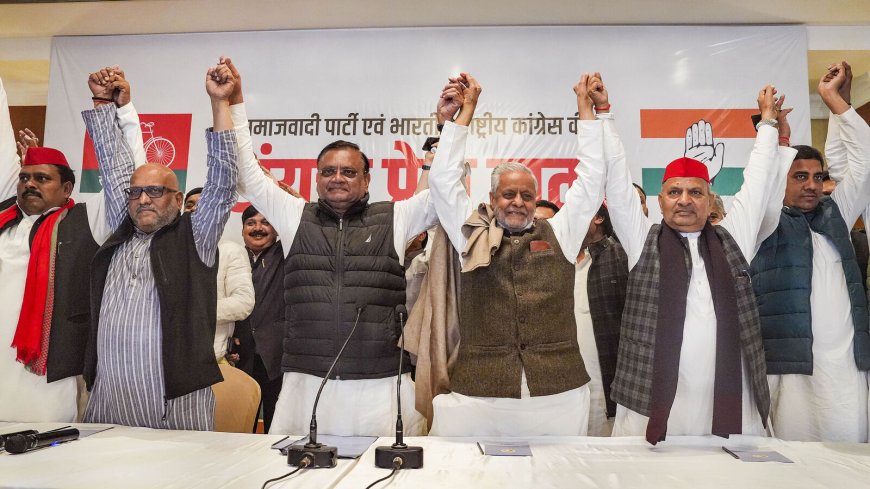 Lok Sabha Election: INDIA bloc seat-sharing deal done in UP — Akhilesh Yadav's SP to contest 63 seats, Congress 17