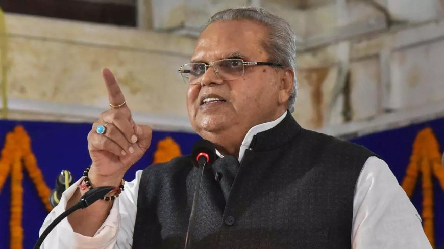 CBI raids Satya Pal Malik's Delhi house in corruption case