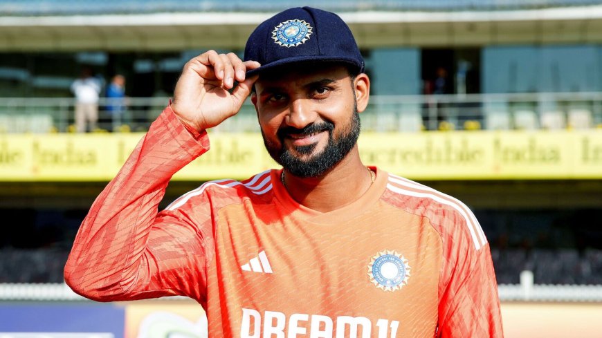 'India Test Cap No 313': Rahul Dravid's viral speech for Akash Deep on dream debut at India vs England 4th Test | WATCH