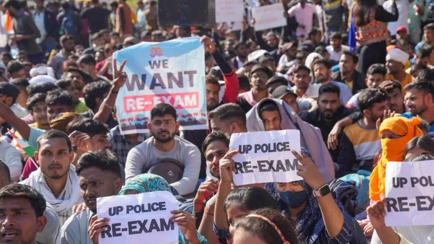 Paper leak: UP govt cancels police constable recruitment exam, orders re-examination
