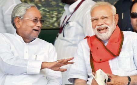Lok Sabha Elections 2024 : In a first in 2 years, PM Modi to share stage with Bihar CM Nitish Kumar