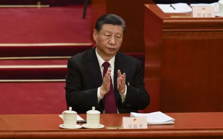 China sets an economic growth target of around 5% but acknowledges it will not be easy to achieve