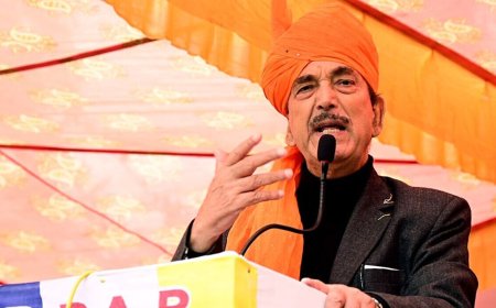 ‘Those who call us BJP's B team…’: Ghulam Nabi Azad's sharp response to NC, PDP allegations