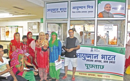 Nitish restarts Ayushman Bharat in Bihar. It has a new name