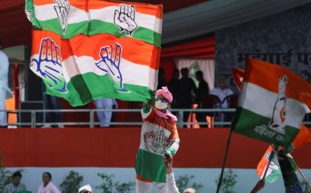 Lok Sabha Polls 2024: Congress announces 5 guarantees for farmers including GST exemption, legal status to MSP