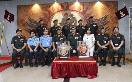 Raksha Mantri’s Trophy for the Best and Second Best Command Hospitals of the Armed Forces Medical Services (AFMS)