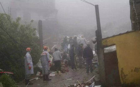 Powerful storm leaves at least nine dead in Brazil