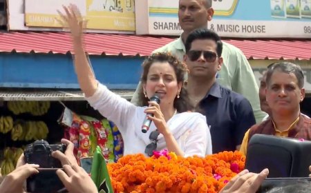 BJP candidate Kangana Ranaut takes jibe at film industry at Mandi rally: '...Mujhe suli par chada denge'