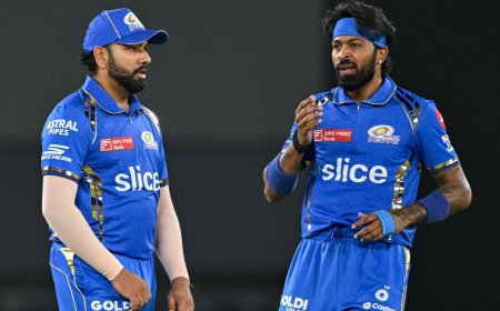 IPL 2024: Mumbai Indians skipper Hardik Pandya bangs railing after fans chant ‘Rohit Rohit’ at him | Watch video here
