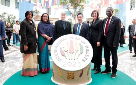 Closing ceremony of the International Year of Millets 2023 took place at  Rome