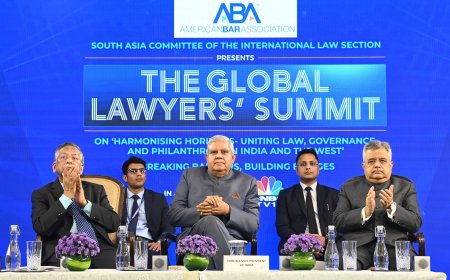 Vice President of India  Shri Jagdeep Dhankhar at the “American Bar Association (ABA) India Conference 2024 - The Global Lawyers’ Summit”