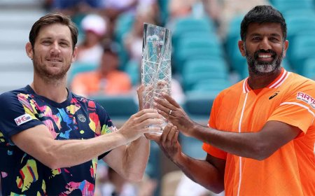 Bopanna makes history as oldest ATP Masters champion