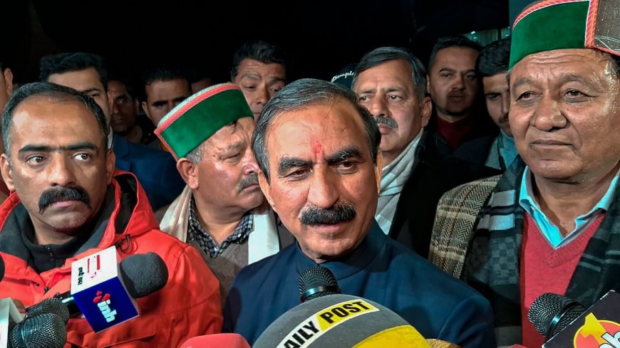 ‘Some rebel MLAs want to come back…’: Himachal Pradesh CM Sukhvinder Singh Sukhu adds new twist to Congress row