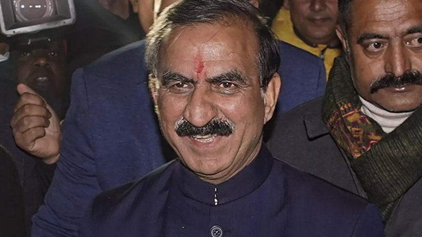 'Rebel MLAs regretting back-stabbing Congress', CM Sukhu says