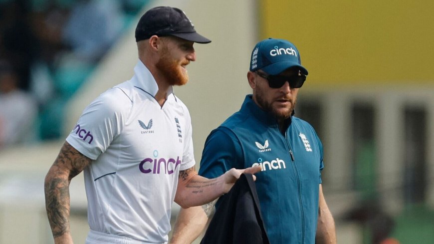 ‘It hurts a lot at the moment’: England's Head Coach Brendon McCullum looks back at India series