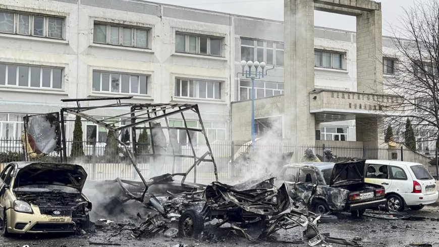Ukraine launches far-ranging drone attacks on final day of Russia's presidential vote