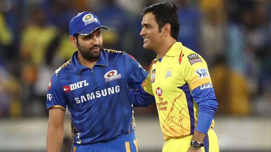 Rohit shares heartfelt post after Dhoni steps down as CSK skipper