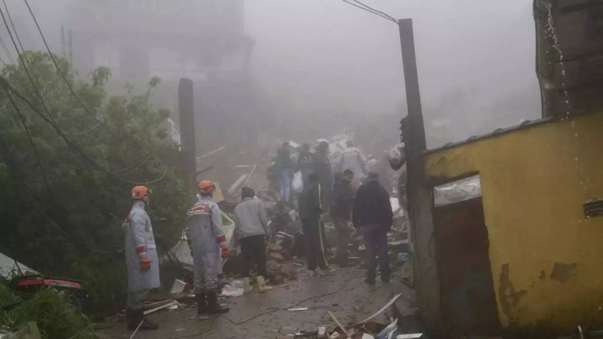 Powerful storm leaves at least nine dead in Brazil