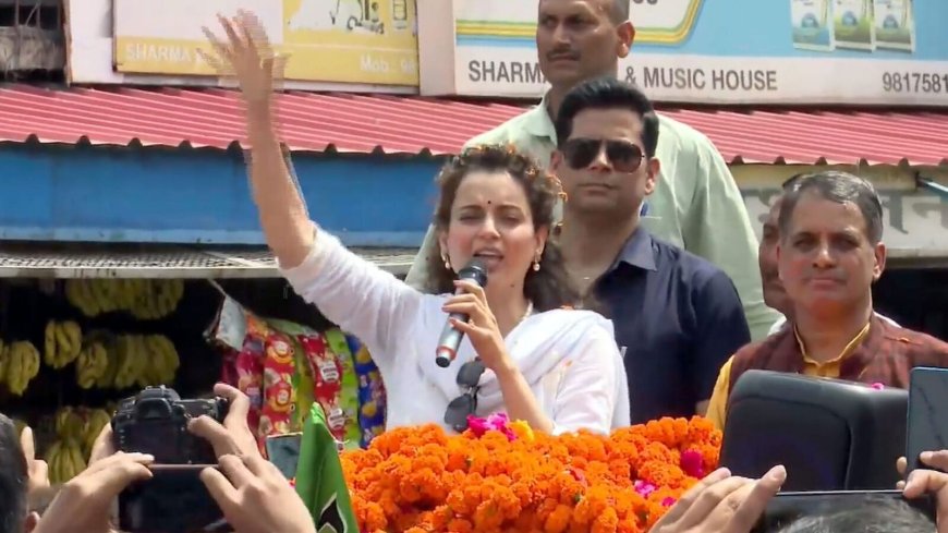 BJP candidate Kangana Ranaut takes jibe at film industry at Mandi rally: '...Mujhe suli par chada denge'