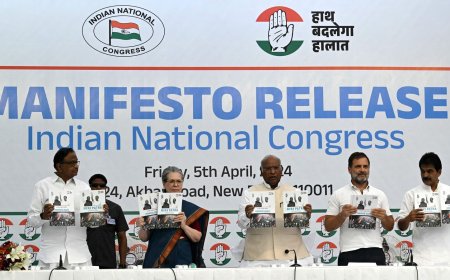 Indian National Congress pledges to re-set economic policy in its manifesto