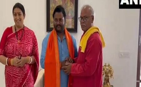 Lok Sabha Elections 2024: Amethi Congress leader denies BJP joining rumors amid viral photo with Smriti Irani