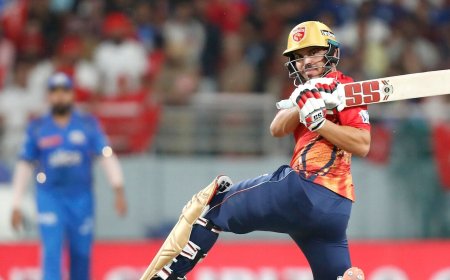 IPL 2024: PBKS' Ashutosh Sharma sweeps Jasprit Bumrah for a six. Hardik Pandya says ‘unbelievable, great for…’| WATCH