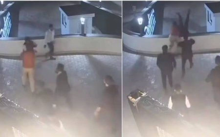 Drunk UP businessman pushes man off terrace at 5-star hotel