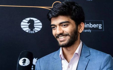 Fire & ice: India chess star Gukesh oozes class beyond his years
