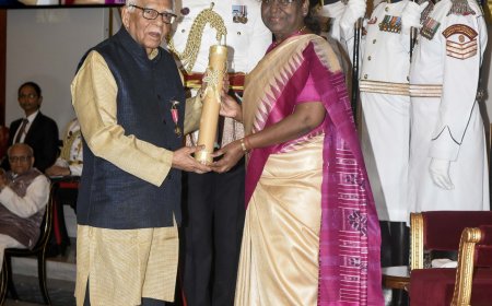 PRESIDENT OF INDIA PRESENTS PADMA AWARDS 2024