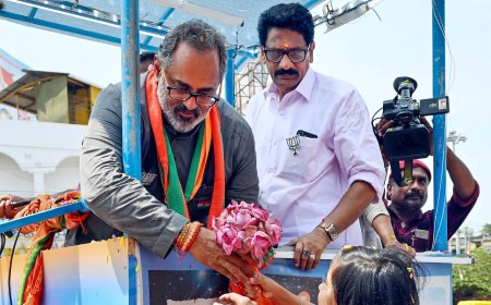 'I didn't cast vote': Rajeev Chandrasekhar skips poll for Thiruvananthapuram campaign, LDF dubs it ‘insult to democracy’