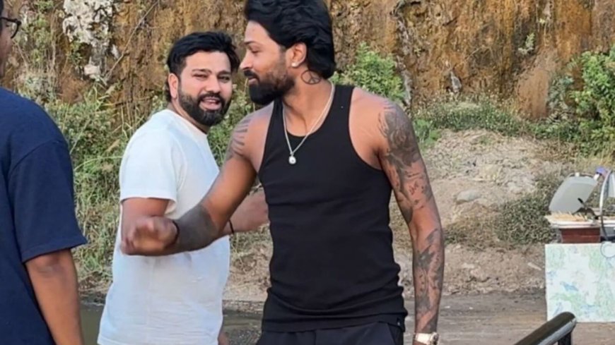 IPL 2024: Hardik Pandya vs Rohit Sharma rivalry buzz ends as Mumbai Indians share new video | Watch